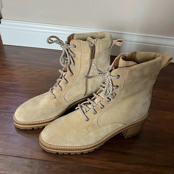 Aquatalia Tan Suede boots - Picture 1 of 9
